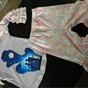 Cinderella bell bottoms set